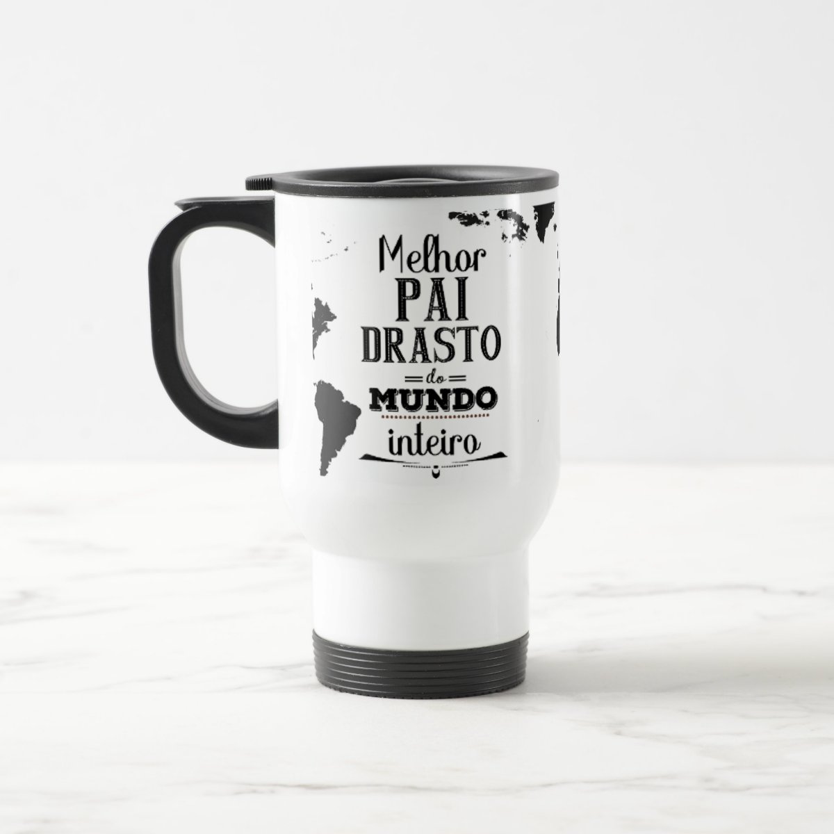 Copo Térmico Padrasto Presente Criativo Paidrasto