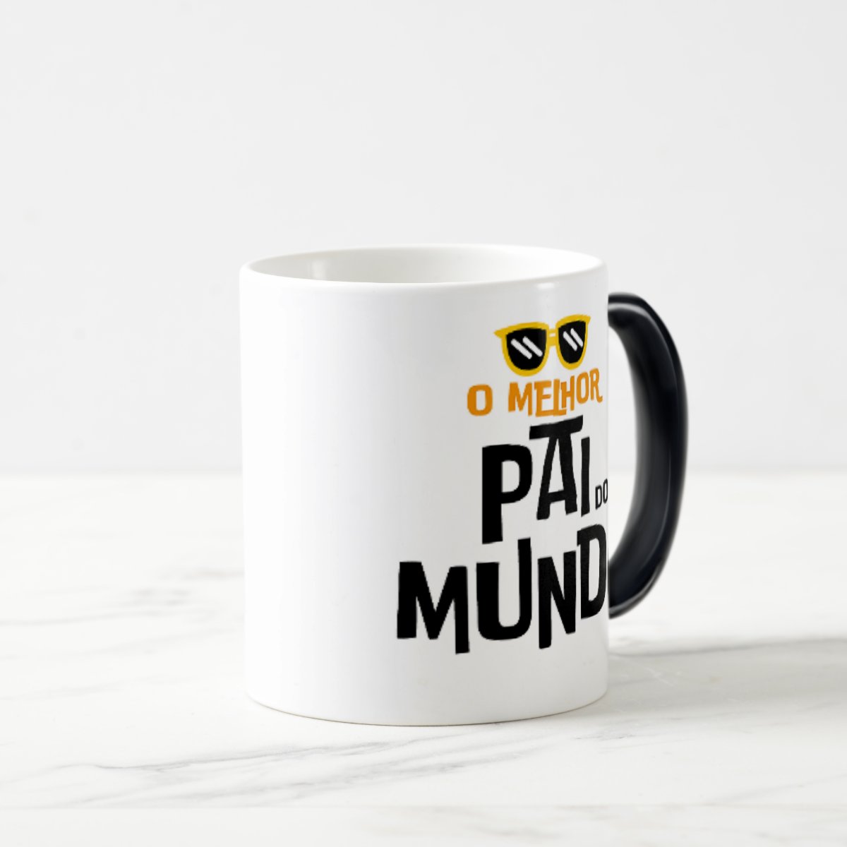 Caneca Mágica Criativa Presente Divertido para o Melhor Pai