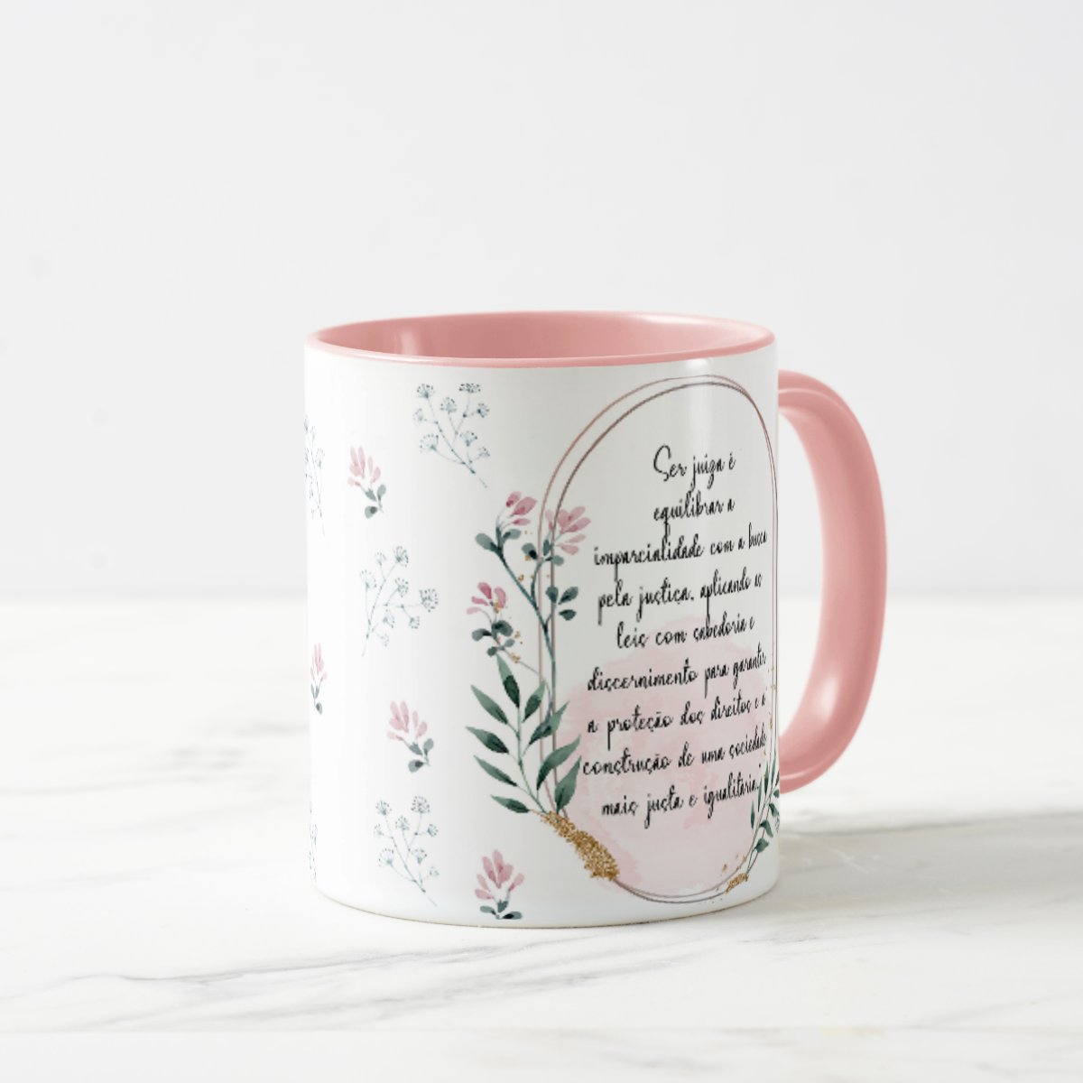Caneca Feminina Delicada Presente Profissão Juíza