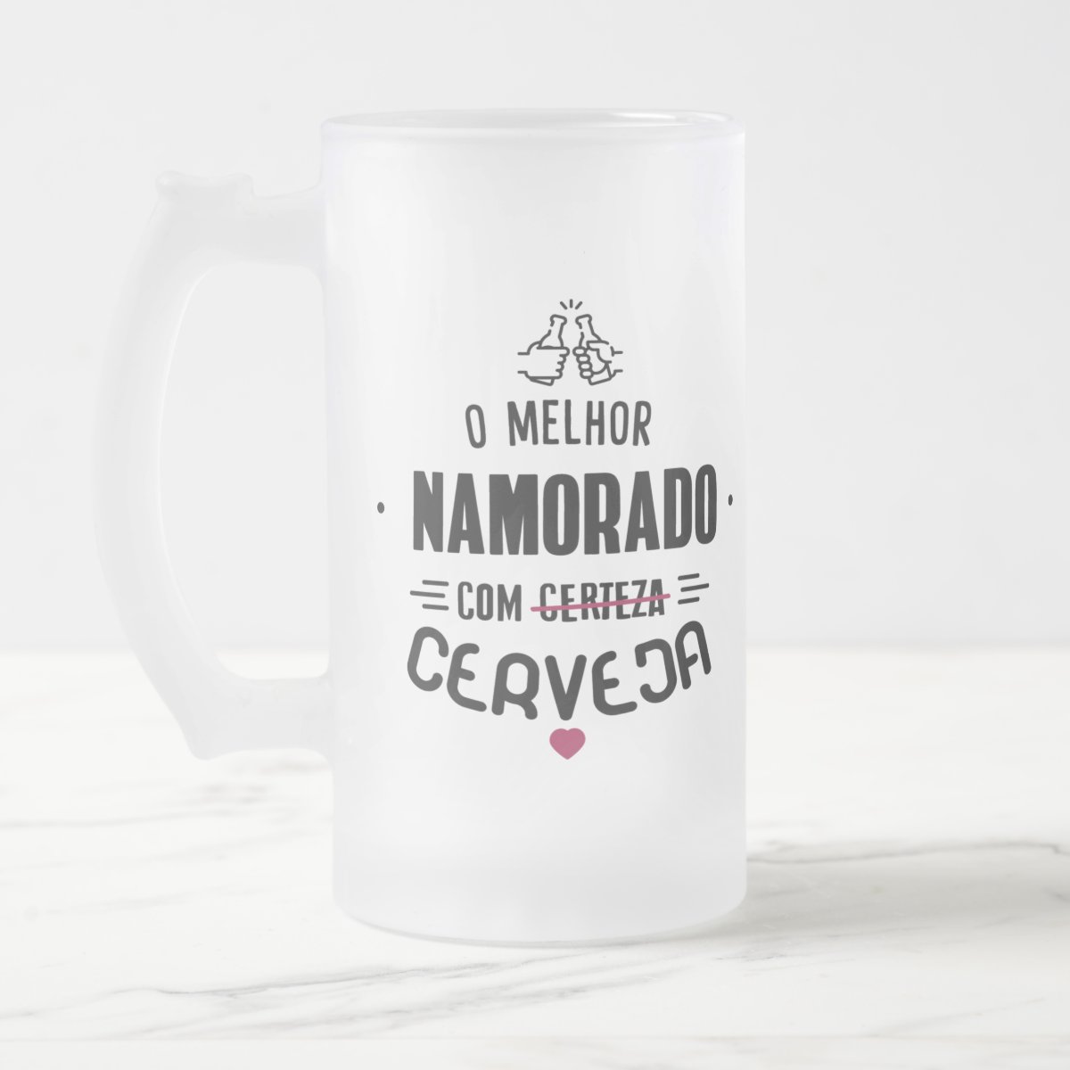 Caneca Cerveja Personalizada Namorado Humor Presente Casal