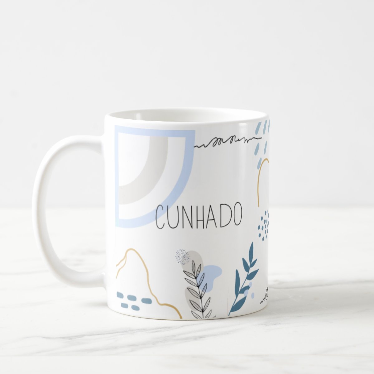 Caneca Masculina Minimalista Presente Cunhado Especial