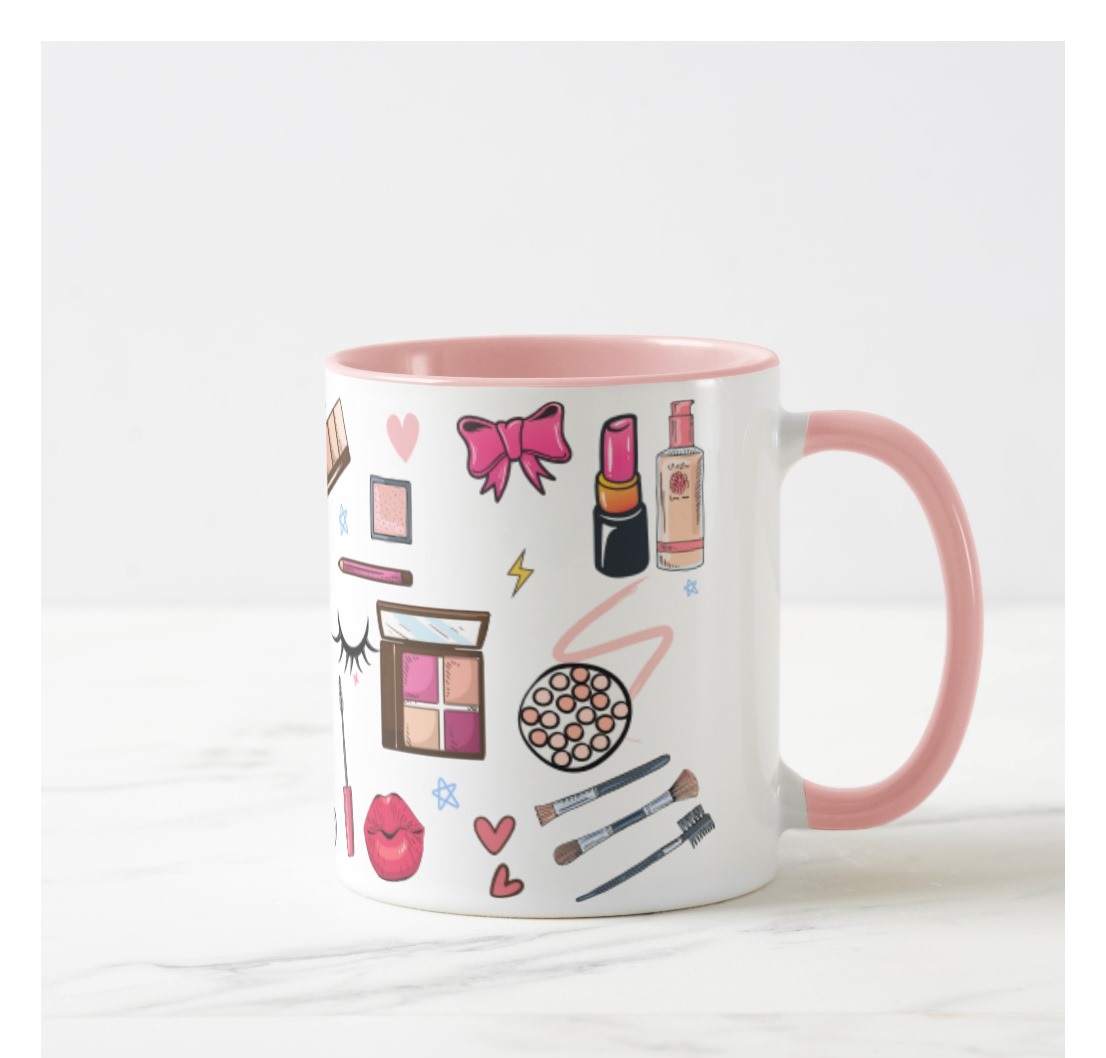 Caneca para Maquiadora Presente Criativo para Mulher Vaidosa