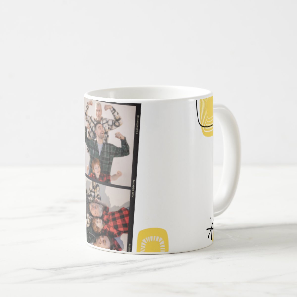 Caneca Personalizada com Foto para Melhor Pai e Avô