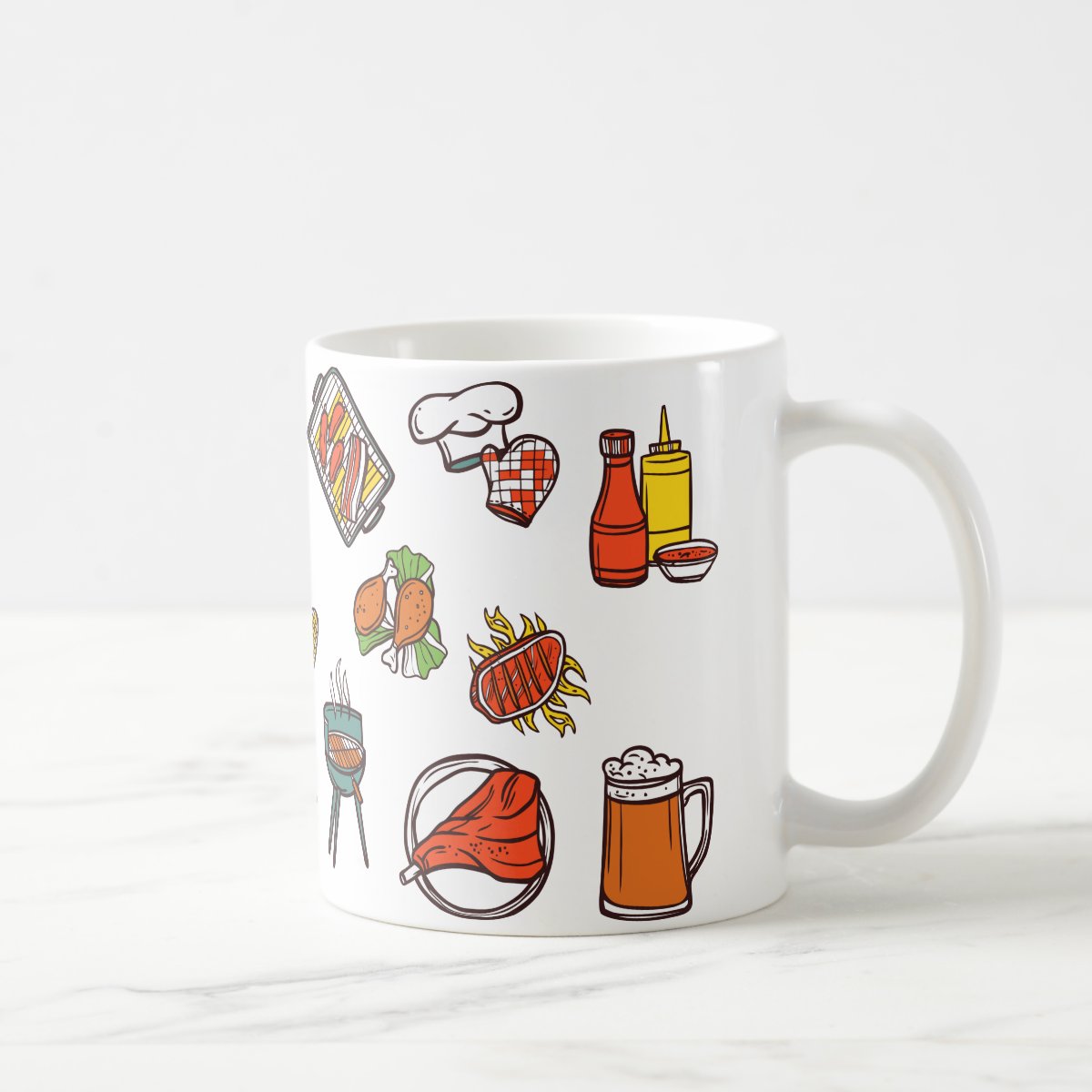 Caneca Masculina Presente Criativo Homem Churrasqueiro