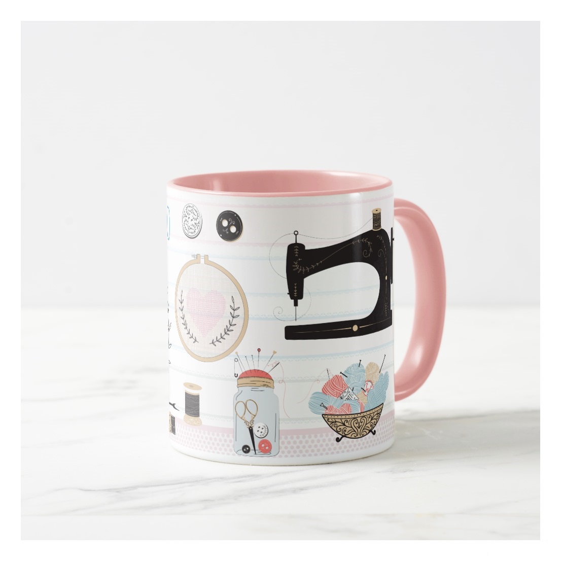 Caneca Personalizada Presente Artesã Tudo Feito com Amor