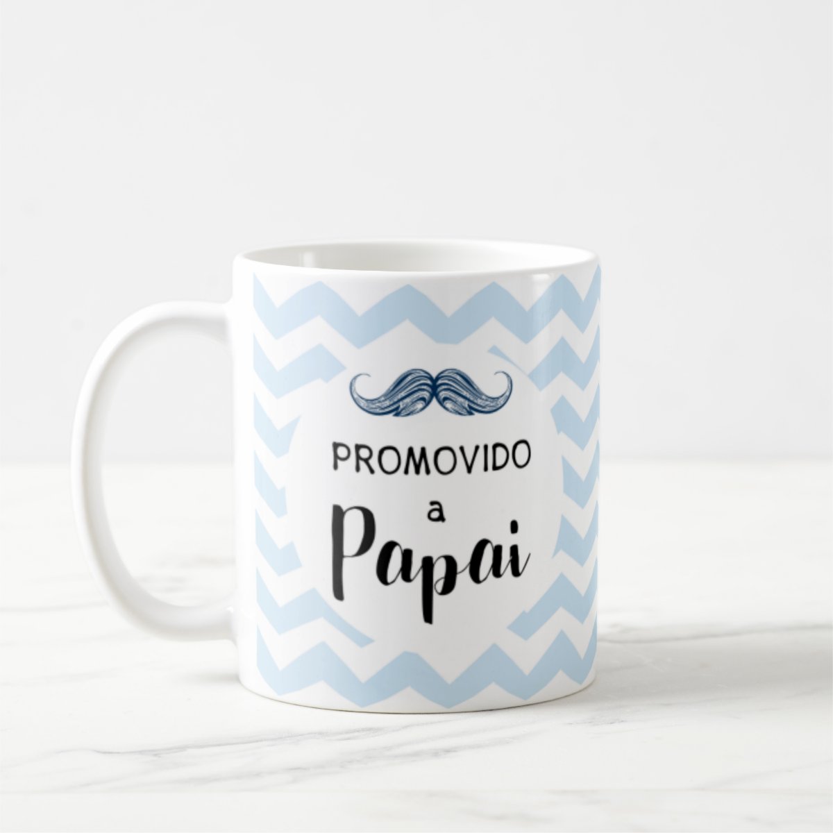 Caneca Personalizada Presente Gravidez Promovido a Papai