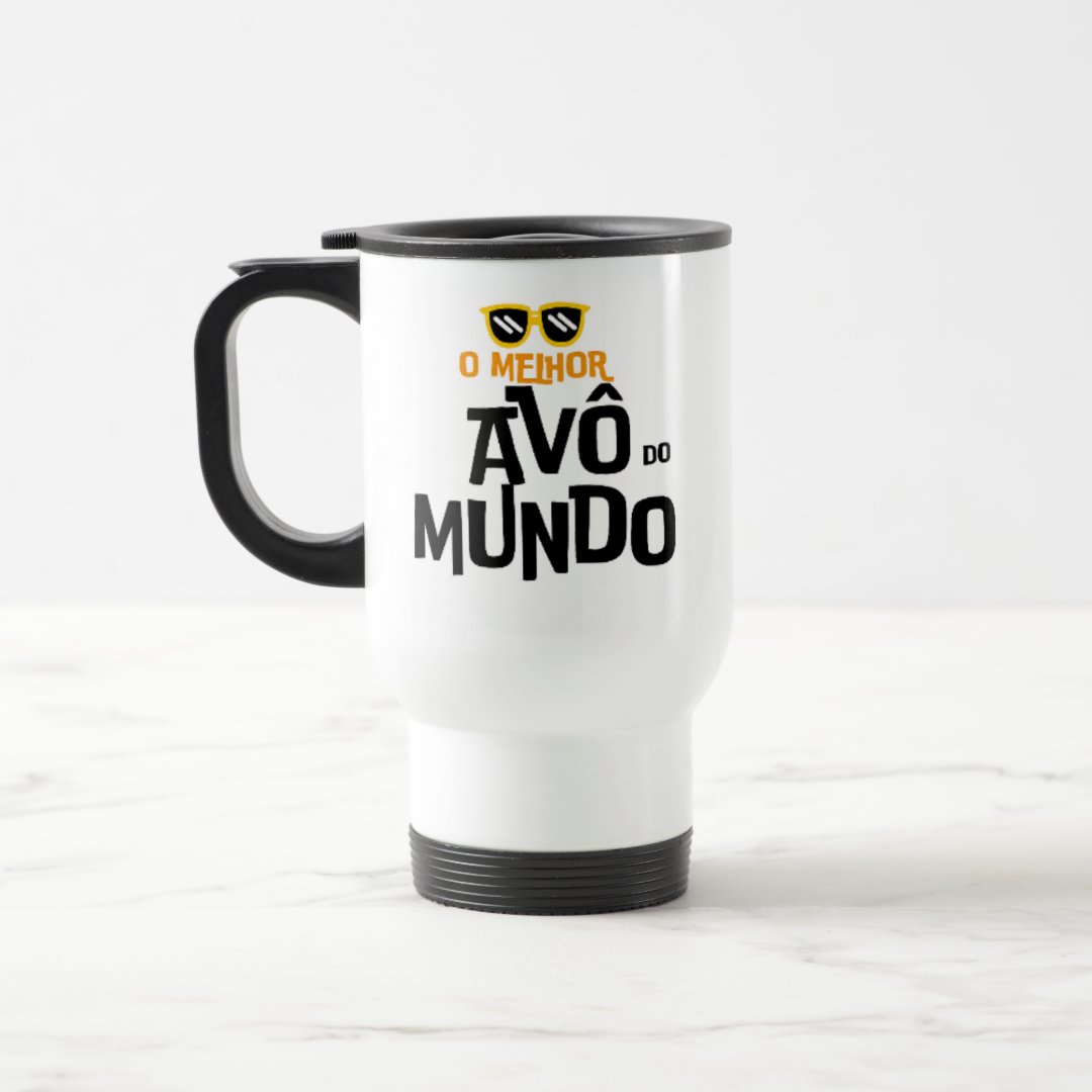 Copo Térmico Presente Criativo Divertido para o Melhor Avô