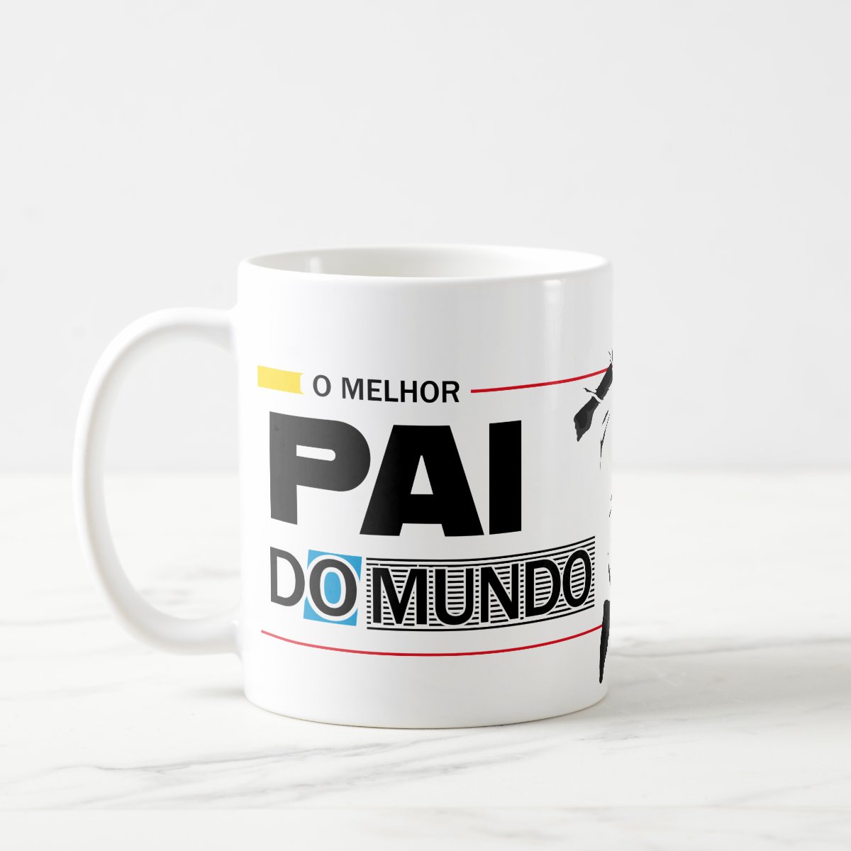 Caneca Personalizada Esportista Futebol Melhor Pai Do Mundo