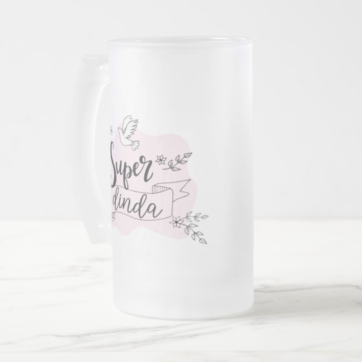 Caneca Chopp Cerveja Presente Criativo Madrinha Super Dinda
