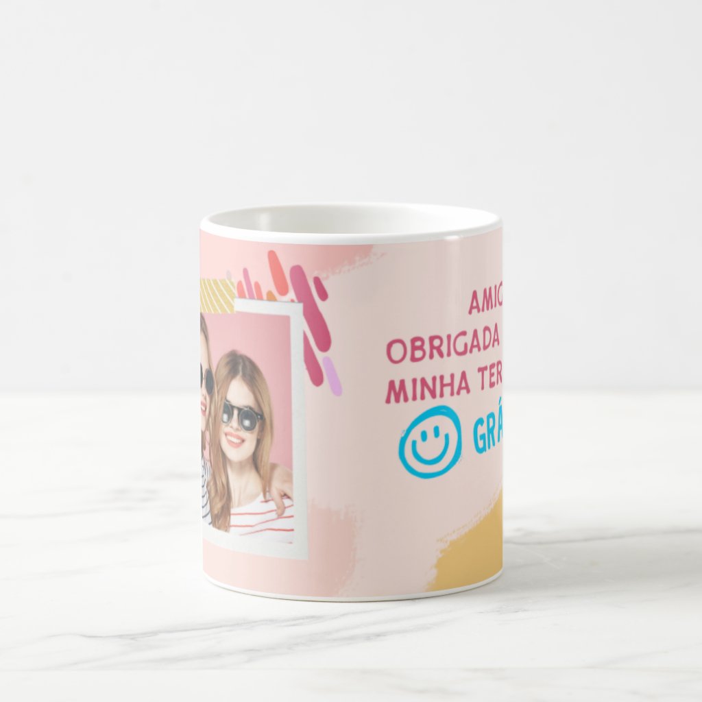 Caneca Presente Feminino Personalizado Com Foto E Frase