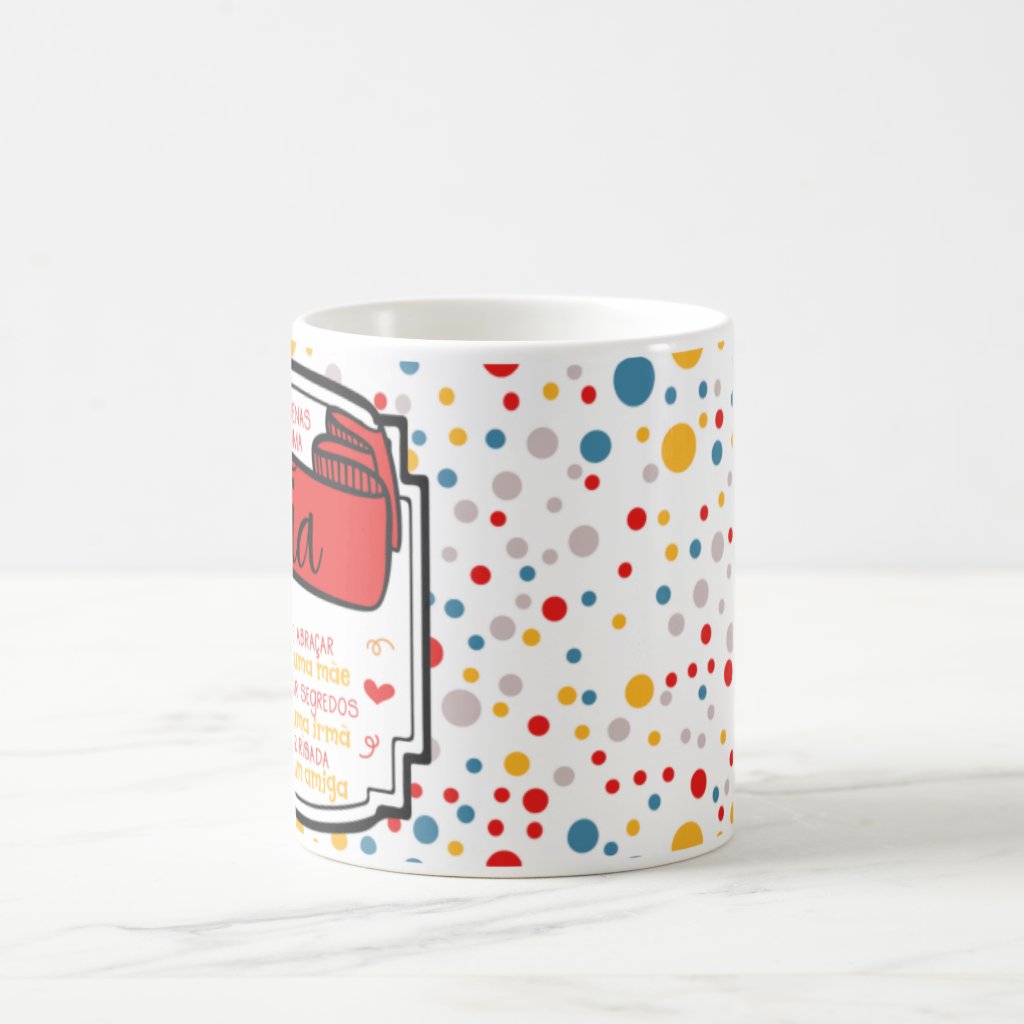 Caneca Personalizada Presente Criativo para Tia Especial