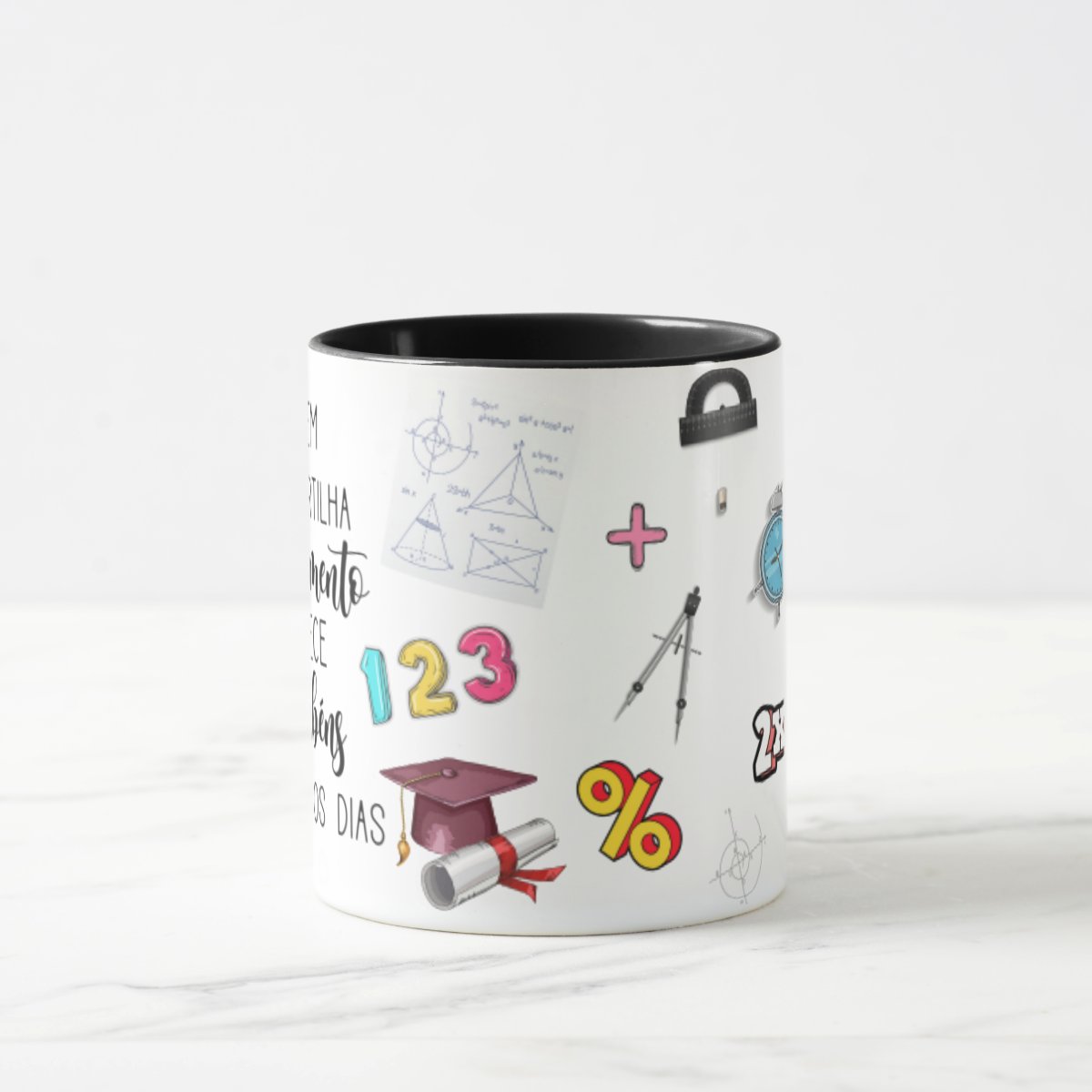 Caneca Presente Dia Dos Professores Professor De Matemática