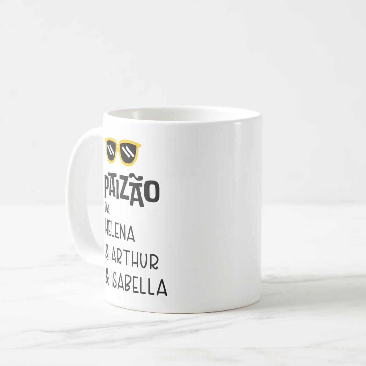 Caneca Personalizada Presente Especial Paizão com Nome