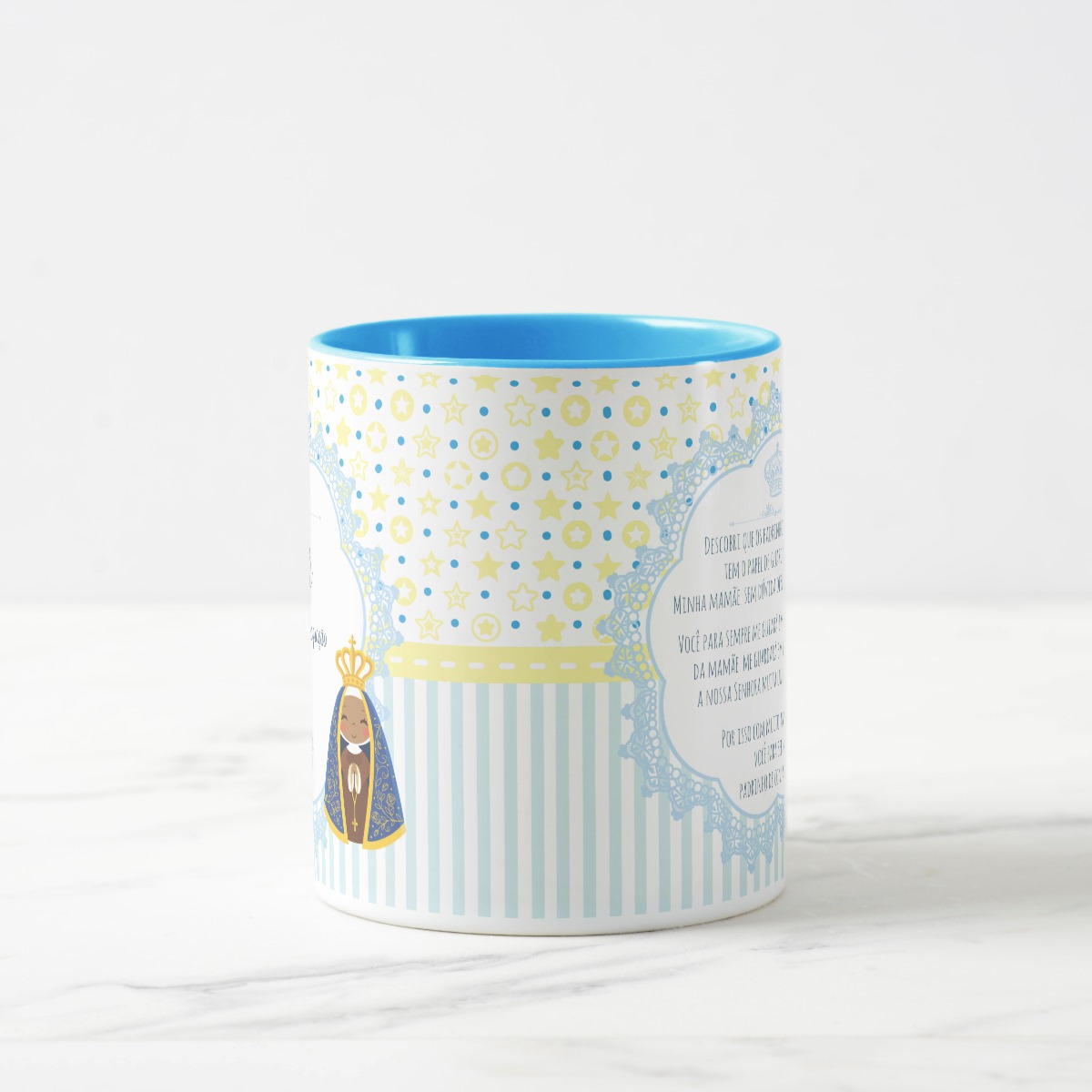 Caneca Personalizada Padrinho de Consagração Batizado
