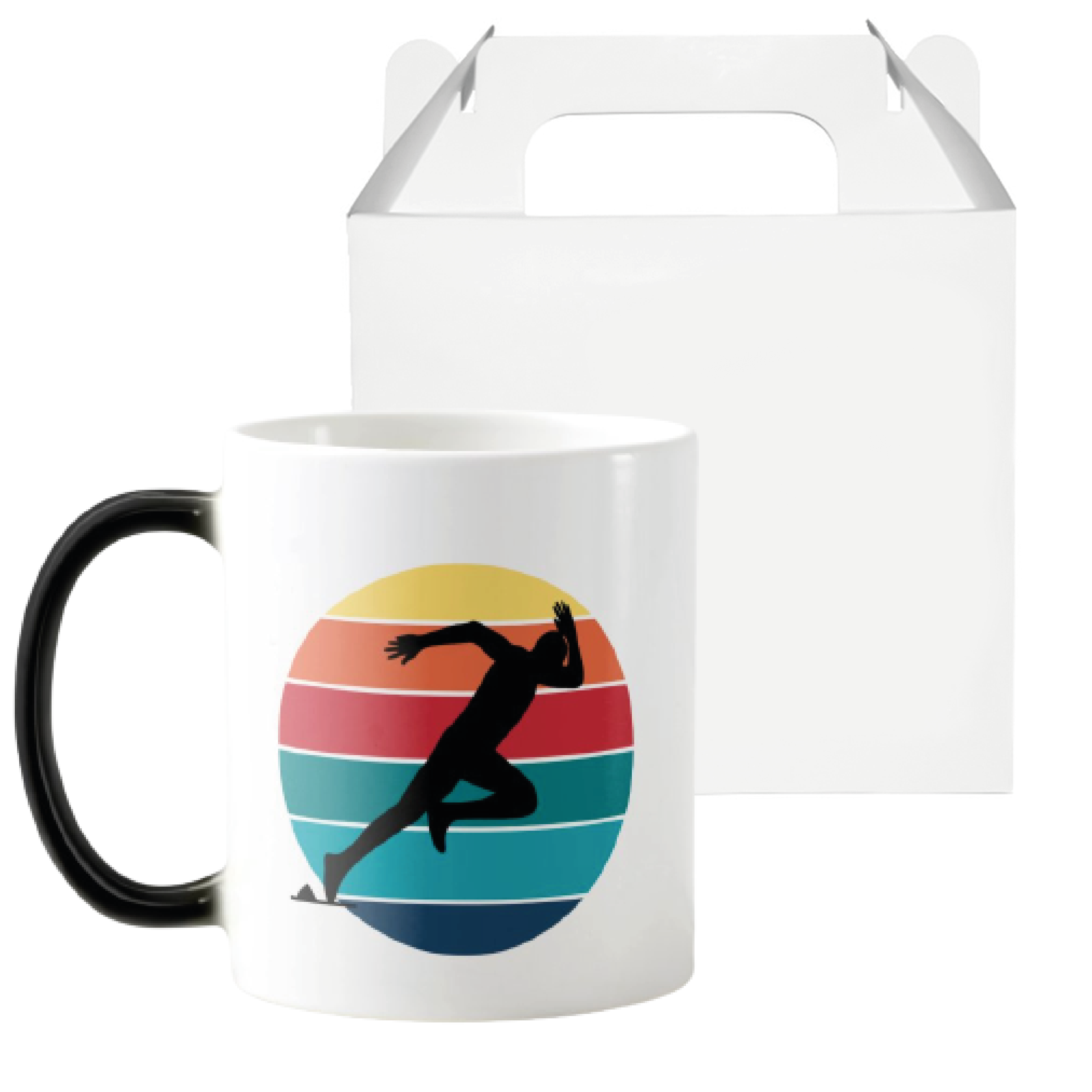 Caneca Mágica Presente para Amigo Atleta Esporte Atletismo