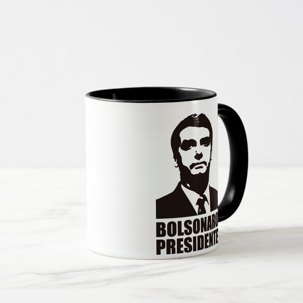 Caneca Bolsonaro Presidente 2022 Xícara Brasil Acima De Tudo