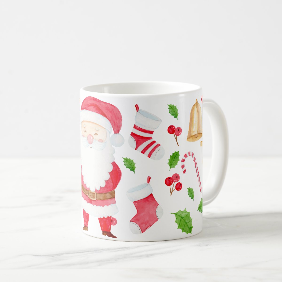 Caneca Personalizada Meu Primeiro Natal Como Vovô