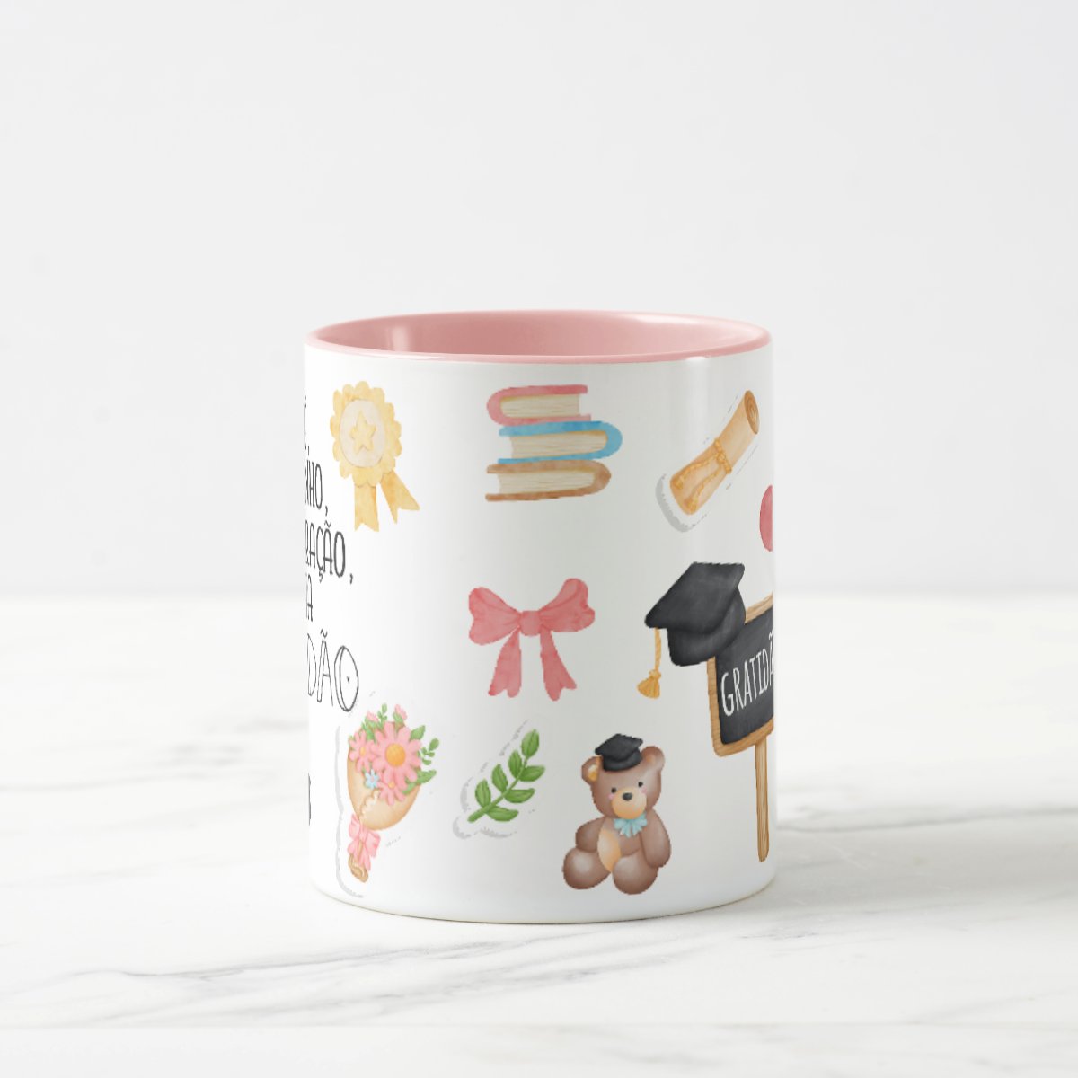 Caneca Presente Agradecimento Professora Dia dos Professores