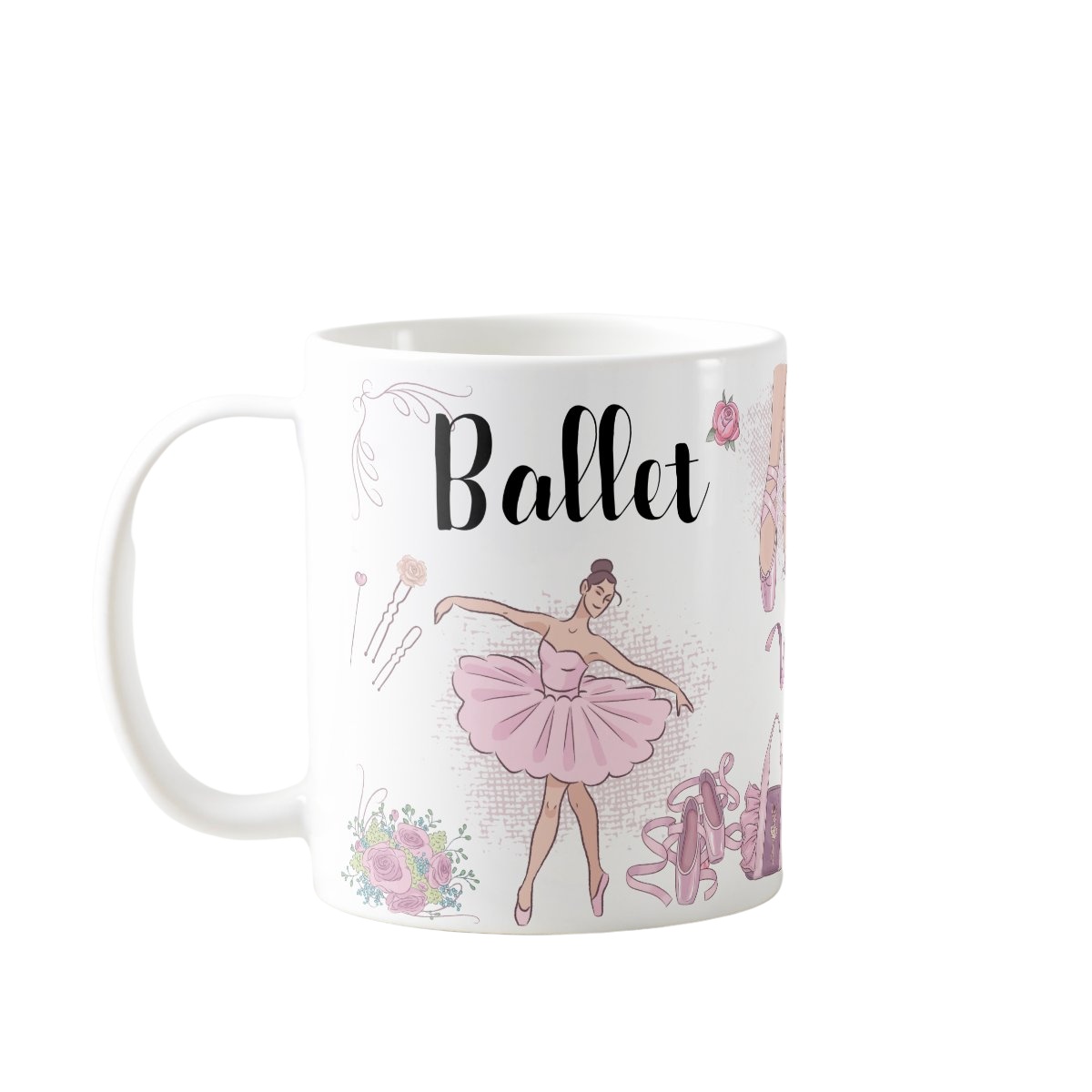 Caneca Personalizada de Lembrancinha para Bailarinas Ballet - Hobbies (Bailarinas Ballet)