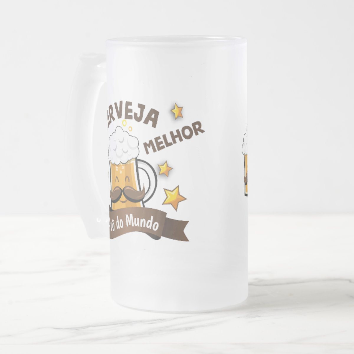 Copo Cerveja Chopp Presente Criativo Melhor Avô Vovô