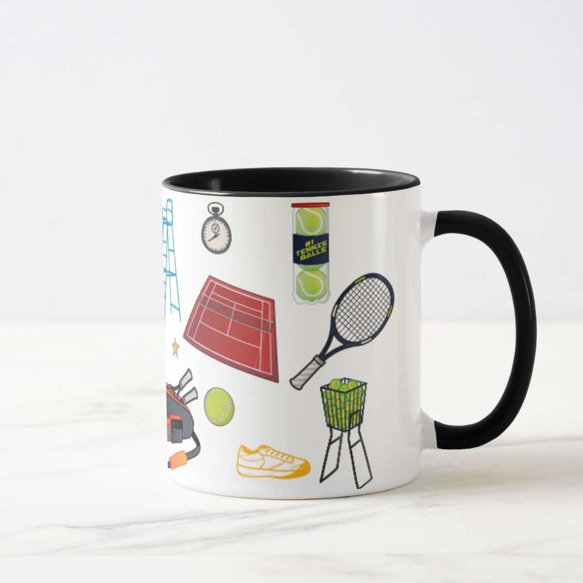 Caneca Presente Dia Dos Professores Professora De Tênis