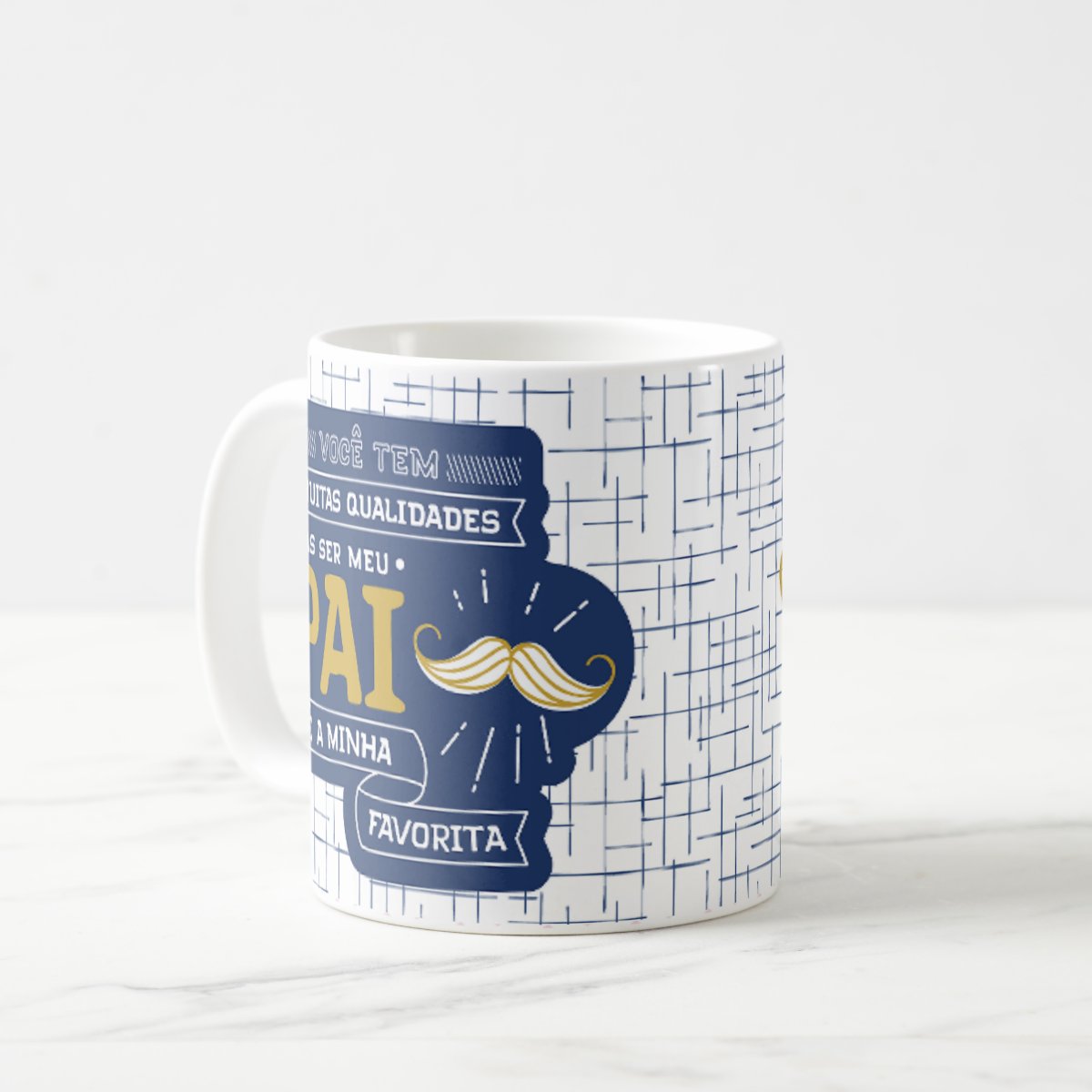 Caneca Personalizada de Presente Especial para Pai Engraçado