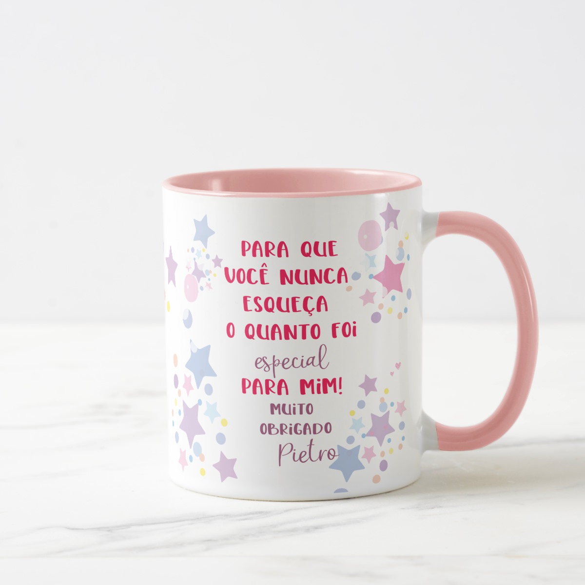 Caneca Personalizada Presente Professora Natação com Nomes