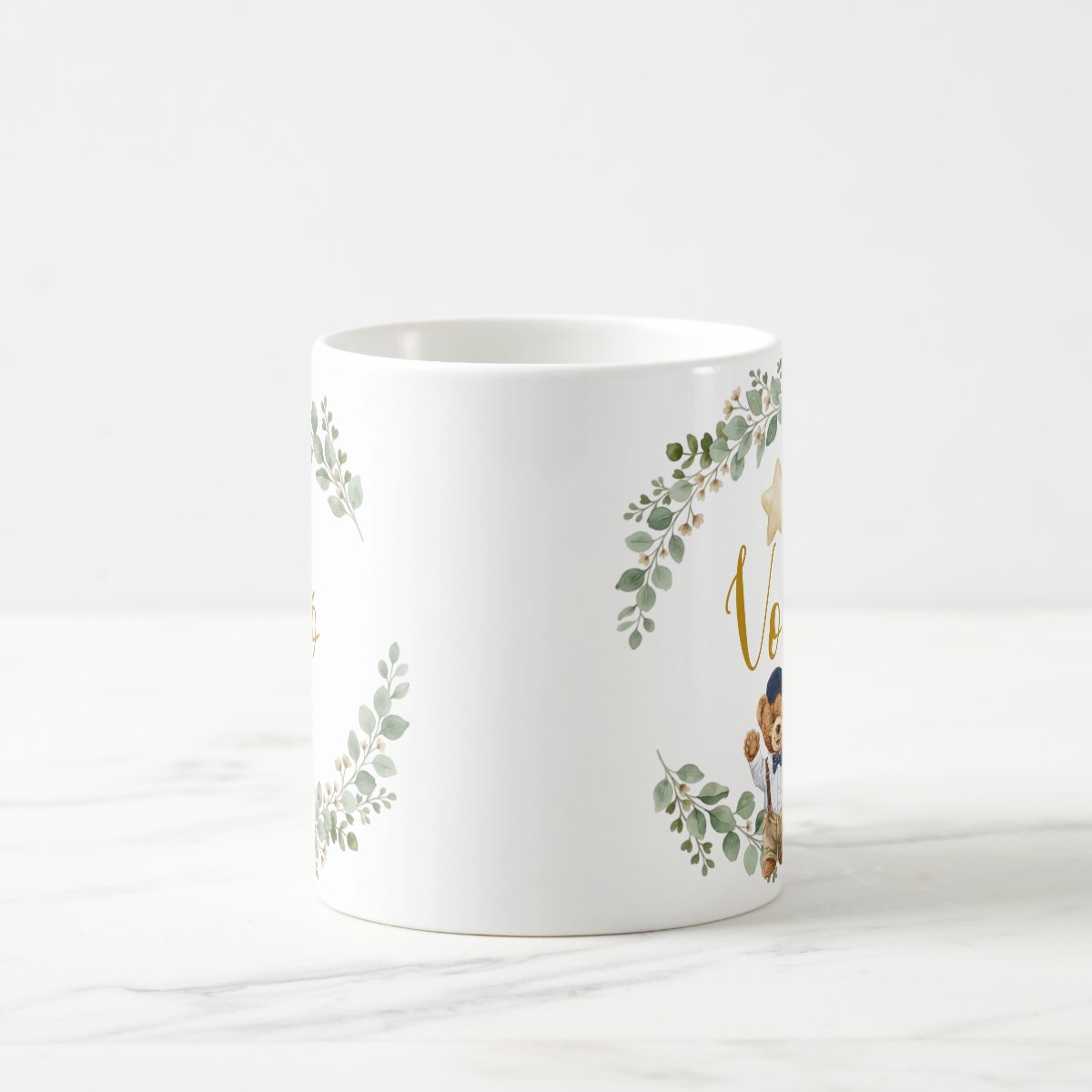 Caneca Vovó Urso Príncipe Pronta Entrega Presente Avó Família