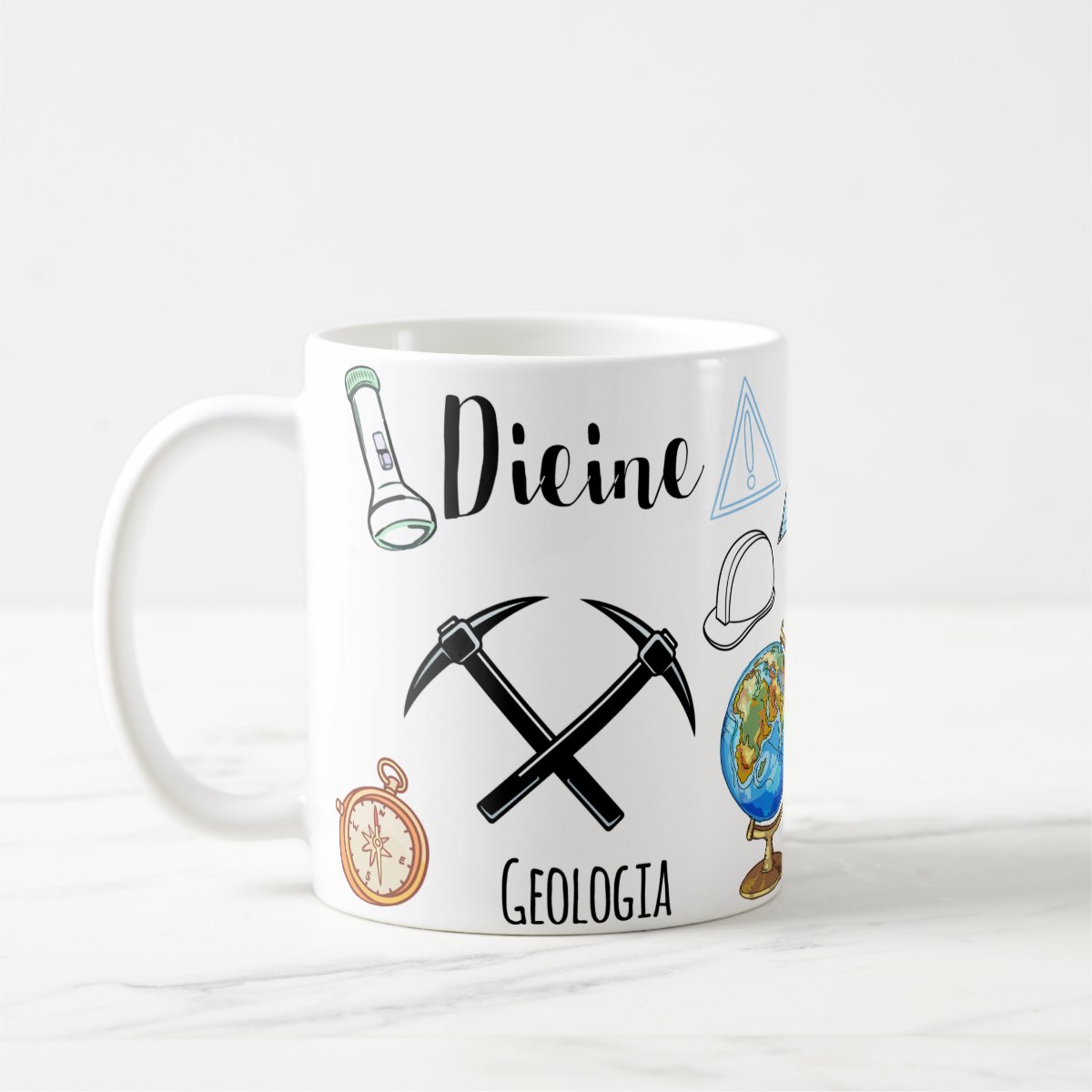 Caneca Presente Personalizado Geologia Profissão Geólogo - Profissões (Geologia)