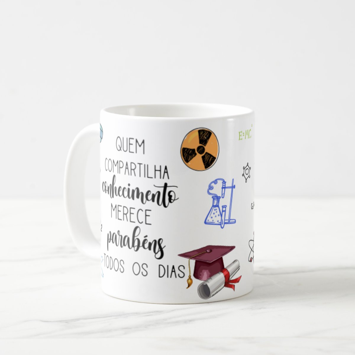 Caneca Presente Dia Dos Professores Professor De Química