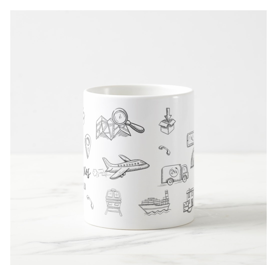 Caneca Presente Personalizado Profissão Comércio Exterior
