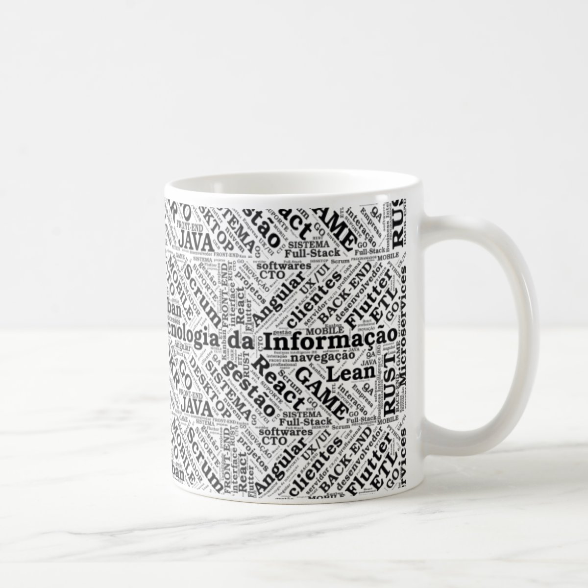 Caneca Profissão Tecnologia Da Informação Profissional de TI