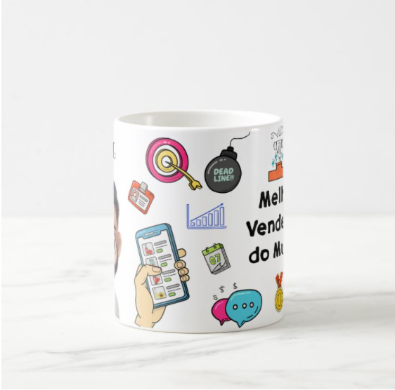 Caneca Personalizada Melhor Vendedor do Mundo