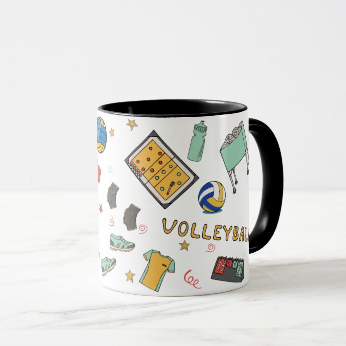 Caneca Presente Professor De Educação Física Técnico Volei