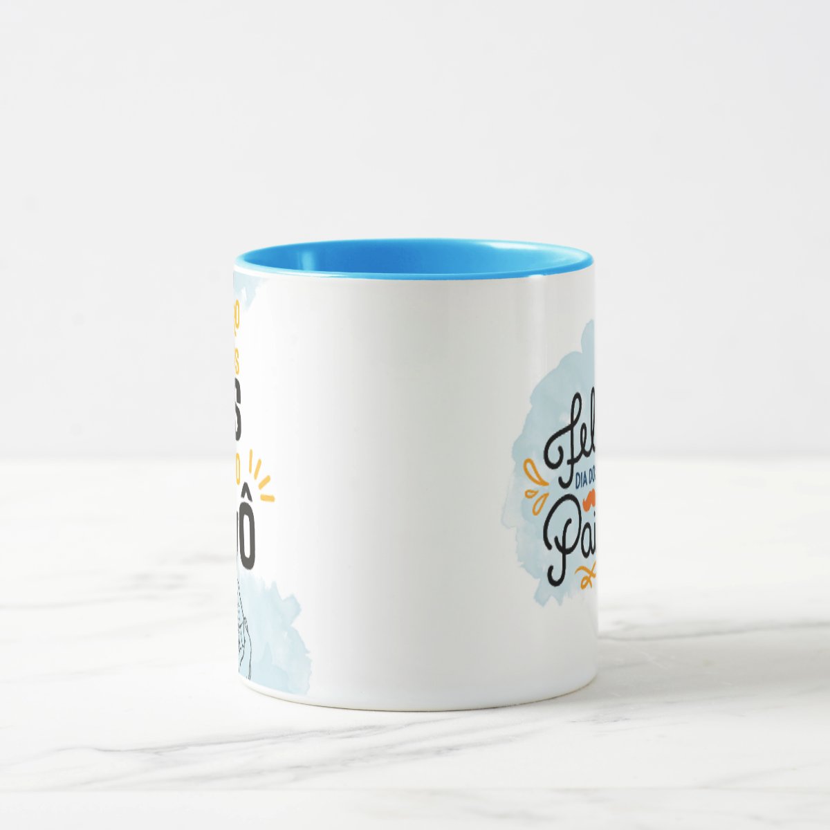 Caneca Personalizada Família Primeiro Dia dos Pais Como Vovô