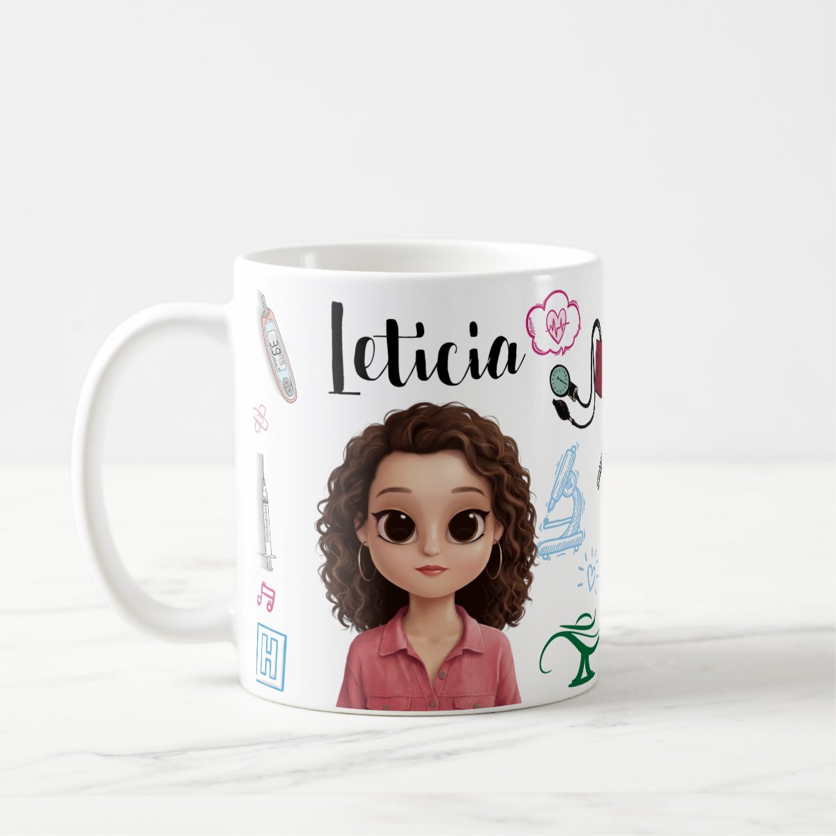 Caneca Enfermagem Formatura Presente Criativo Enfermeira