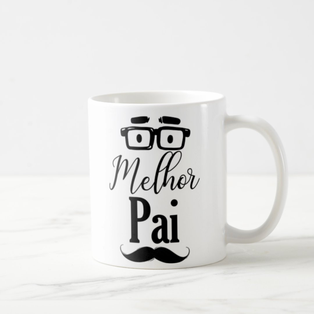 Caneca Masculina Presente Especial com Nome para Melhor Pai