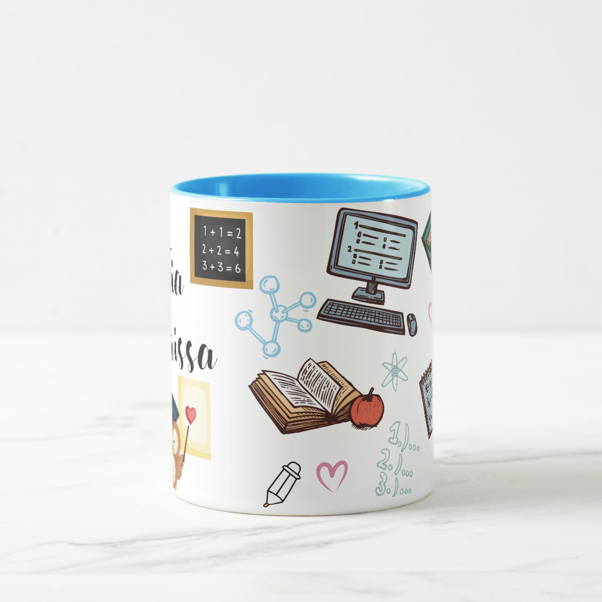 Caneca Pedagogia Presente Criativo Escola Professores Alunos