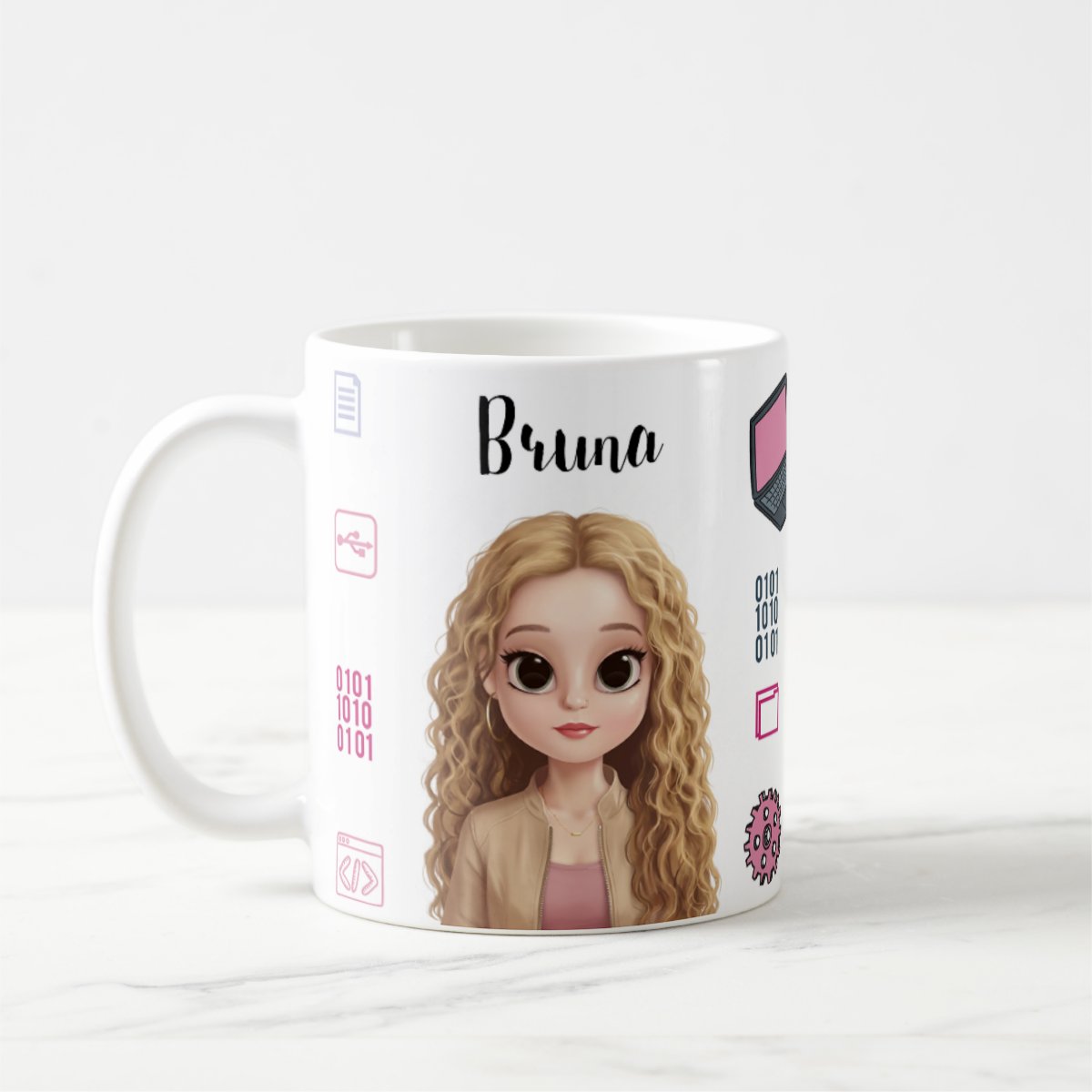 Caneca Presente Mulher Profissional Tecnologia Programadora