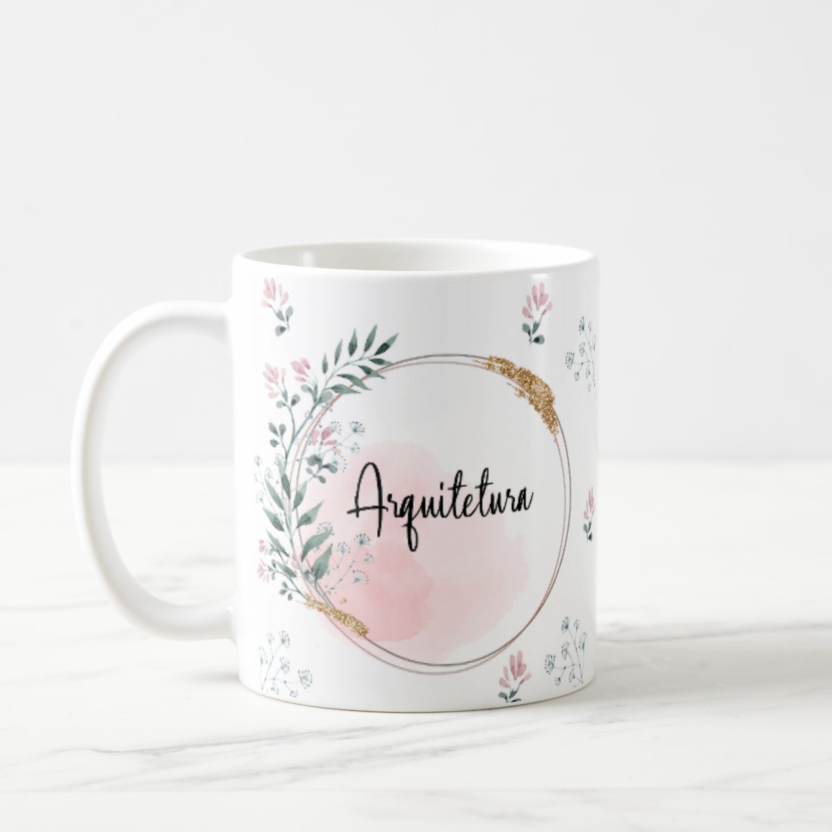 Caneca Feminina Delicada Presente Profissão Arquiteta - Profissões (Arquiteto(a))