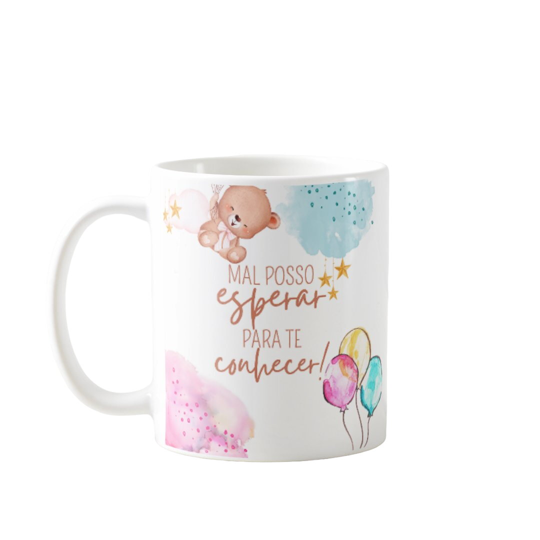 Caneca Presente Criativo Para Revelar Gravidez A Família