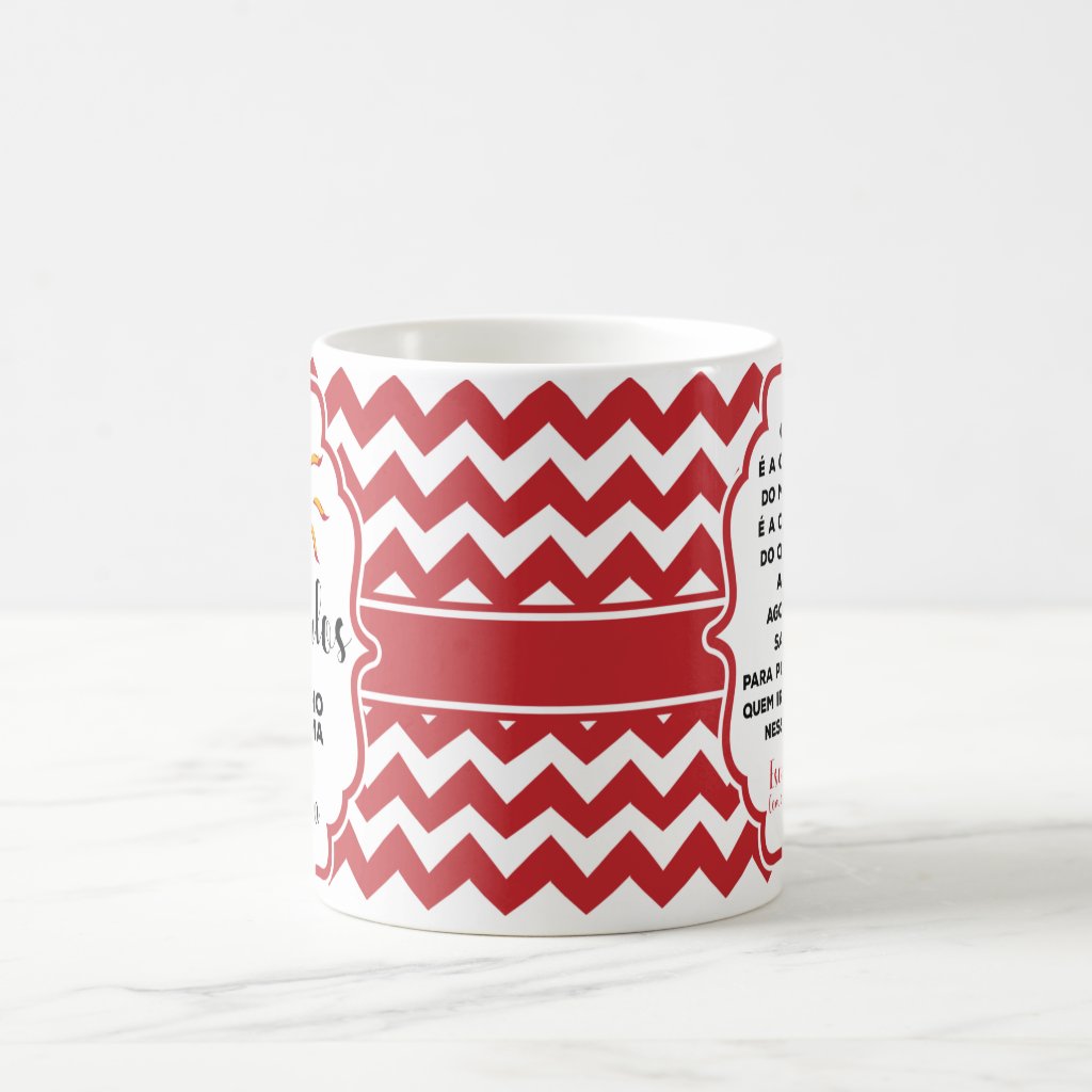 Caneca Padrinho de Crisma Lembrança