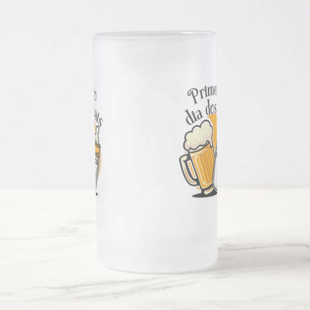 Copo De Cerveja Pai Cervejeiro Presente Primeiro Dia Dos Pai