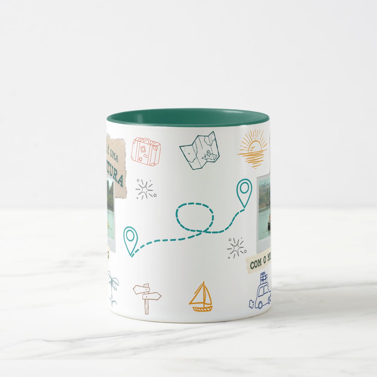 Caneca Personalizada Presente Aventura com Tio