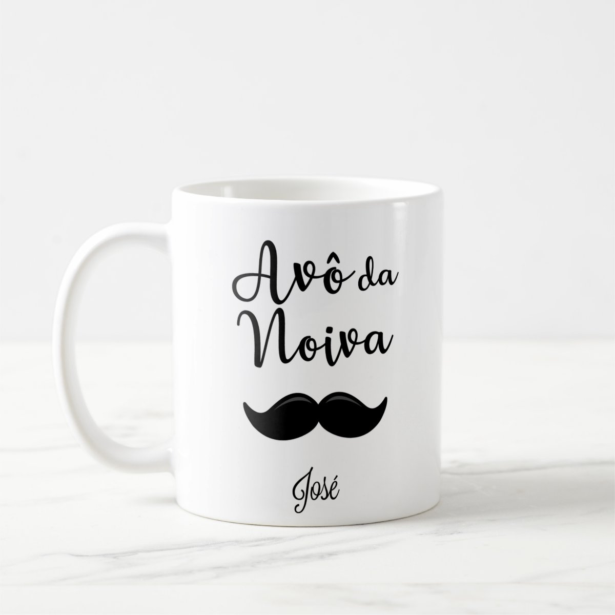 Caneca Casamento Presente Avô da Noiva Lembrança Familia - Casamento (Avô/Noiva)