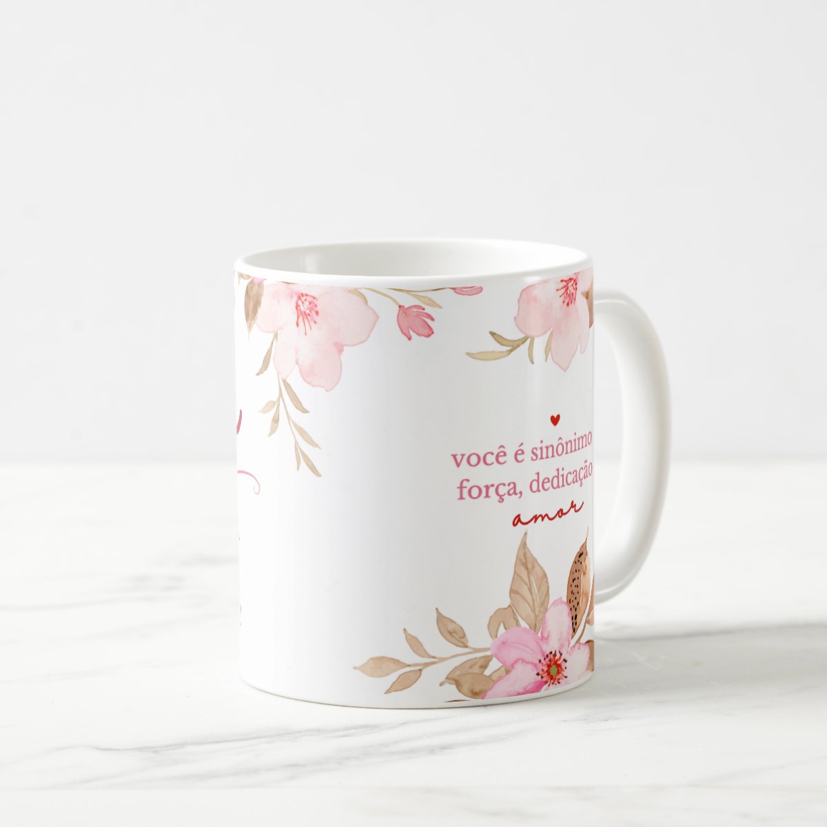 Kit 20 Canecas Presente Funcionária Empresa Dia Das Mães
