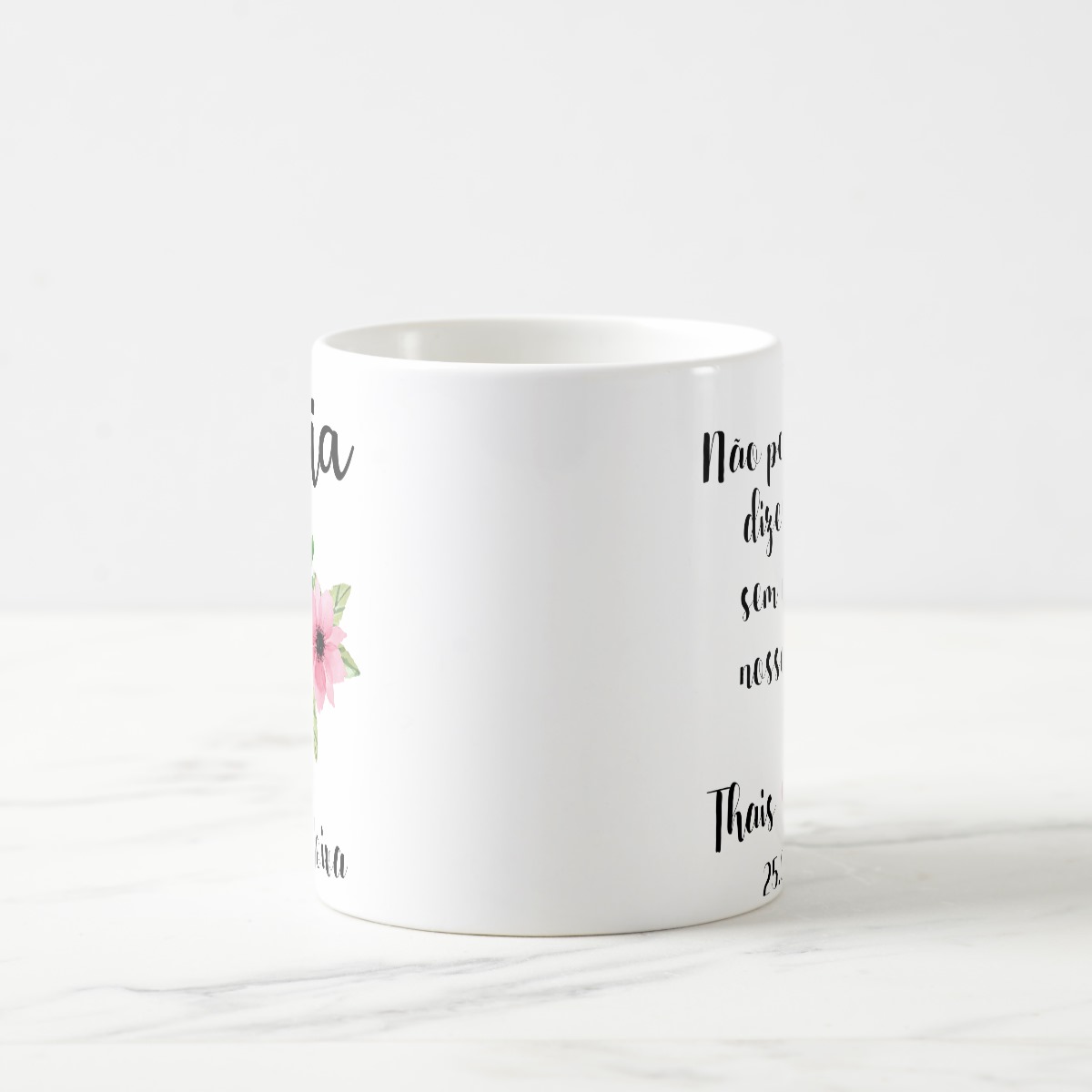 Caneca Casamento Presente Avó da Noiva Convite Lembrança