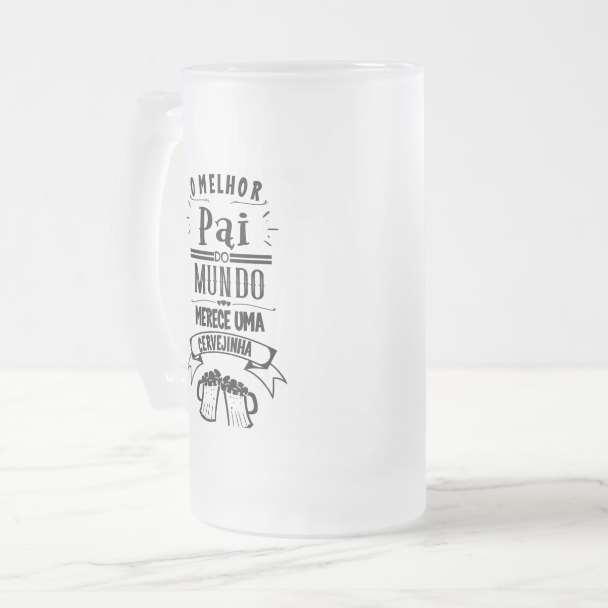 Copo Personalizada Chopp Cerveja Presente o Melhor Pai