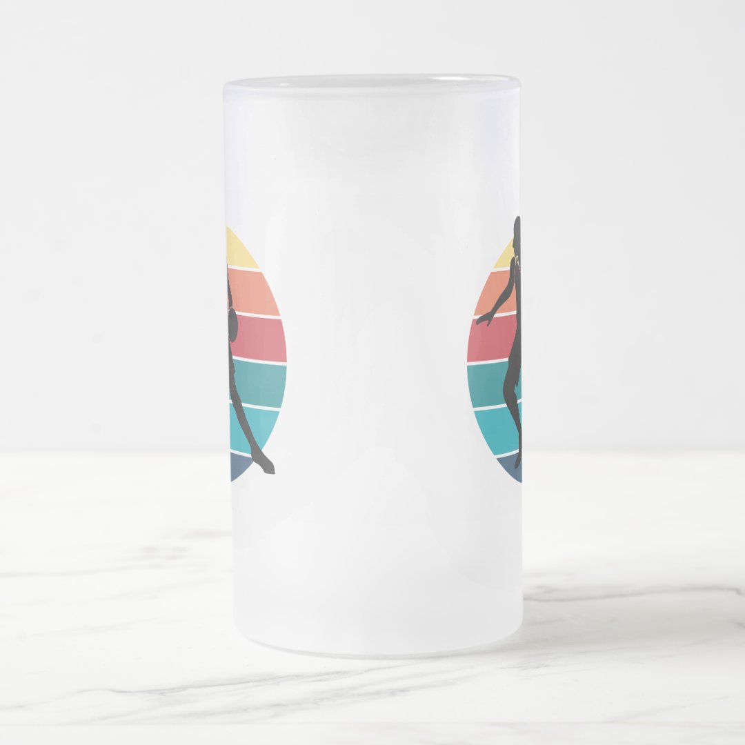Caneca Cerveja Chopp Presente Criativo Jogador de Basquete