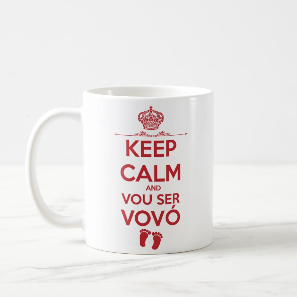 Kit Presente para Anunciar Gravidez Avós Futuros Vovó e Vovô